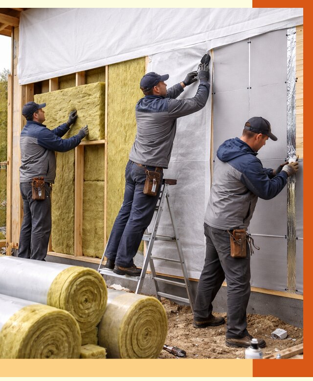 Утепление каркасного дома в находке от 4332 руб./м2 — профессионально | ТепломастерНхд