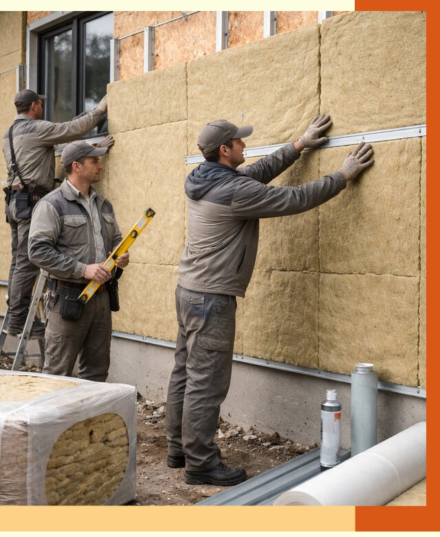 Утепление дома из SIP панелей в находке от 6395 руб./м² под ключ | ТепломастерНхд