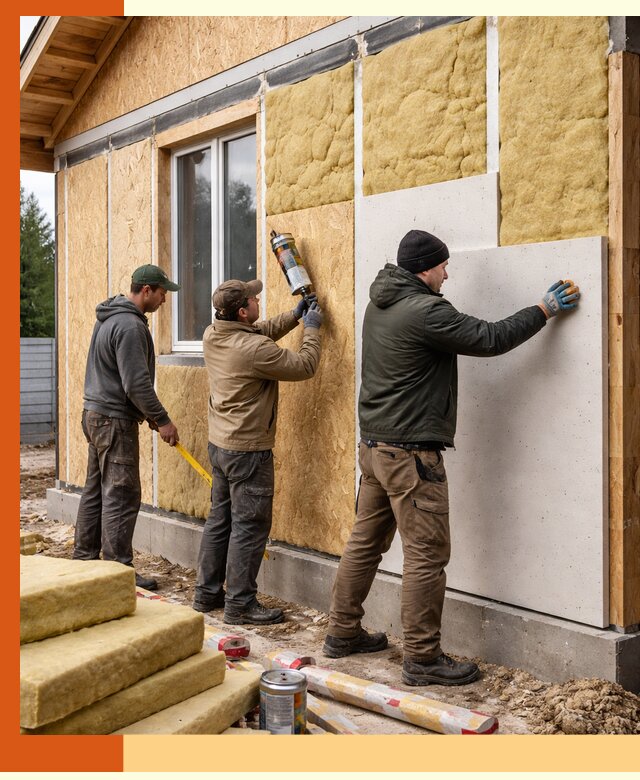 Профессиональное утепление дома из SIP-панелей в находке