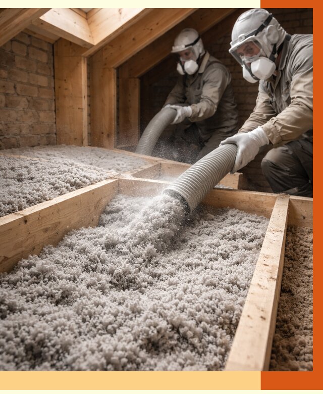 Утепление коттеджа эковатой в находке от 2579 руб./м² — комплексная задувка и монтаж | ТепломастерНхд