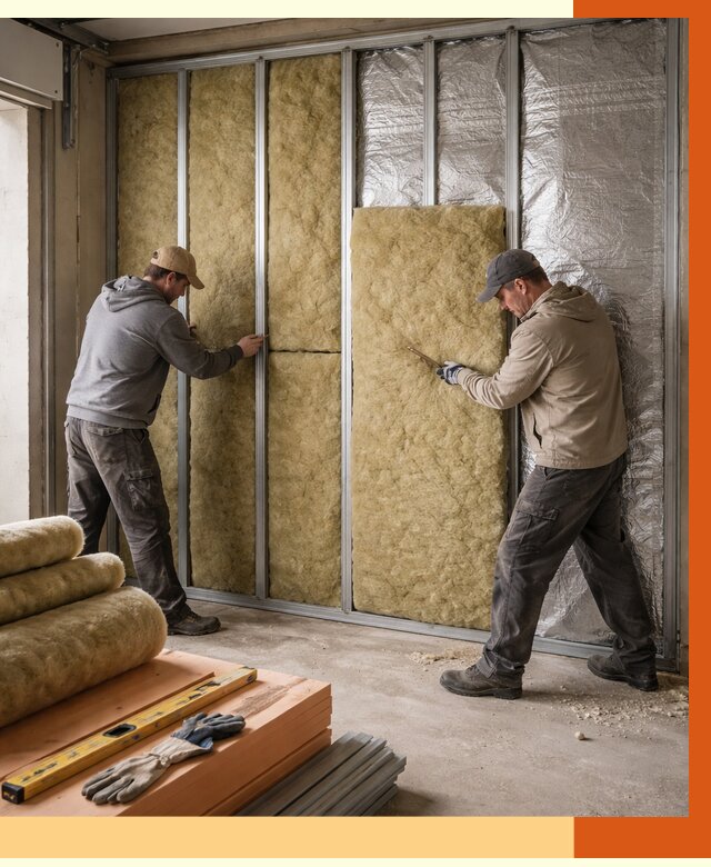 Утепление гаража изнутри в находке от 7736 руб/м2 — работы и цена | ТепломастерНхд