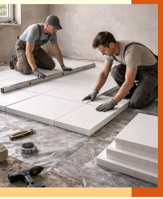 Утепление бетонного пола в находке от 2579 руб/м2 — монтаж и цена | ТепломастерНхд