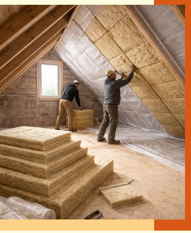 Утепление мансарды в находке от 2579 руб/м2 — комплексно и под ключ | ТепломастерНхд