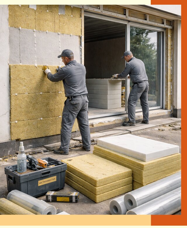 Утепление торгового павильона в находке от 14957 руб./м² под ключ | ТепломастерНхд