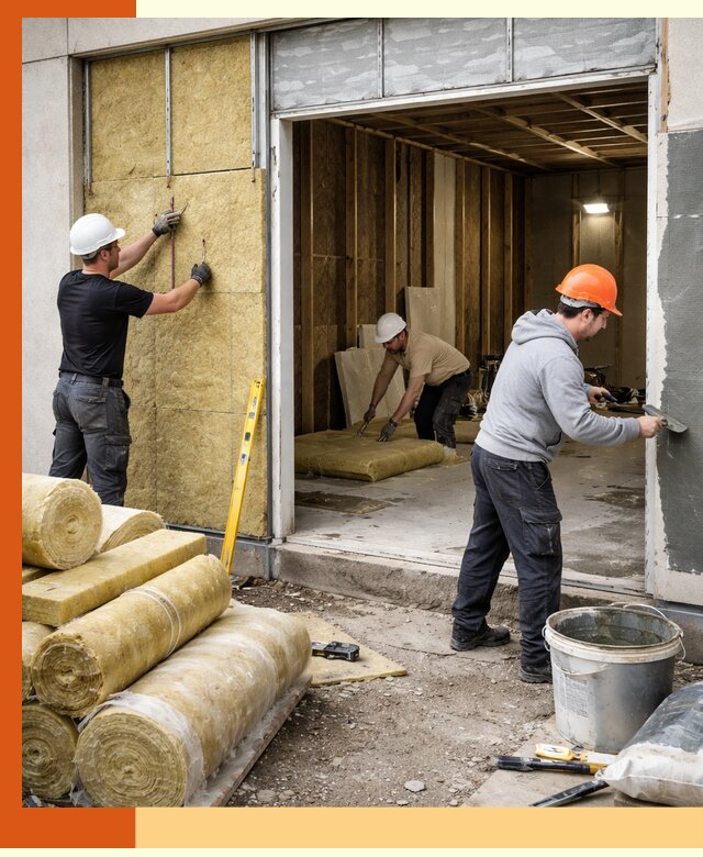 Утепление торгового павильона в находке — качественно и энергоэффективно