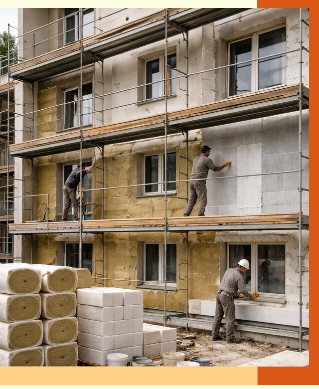 Утепление гостиницы в находке от 7427 руб./м2 — комплексно, ППУ, под ключ | ТепломастерНхд