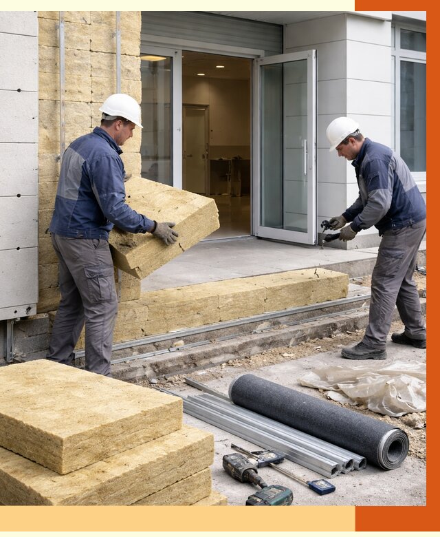 Утепление медицинского центра в находке под ключ от 12894 руб./м² | ТепломастерНхд