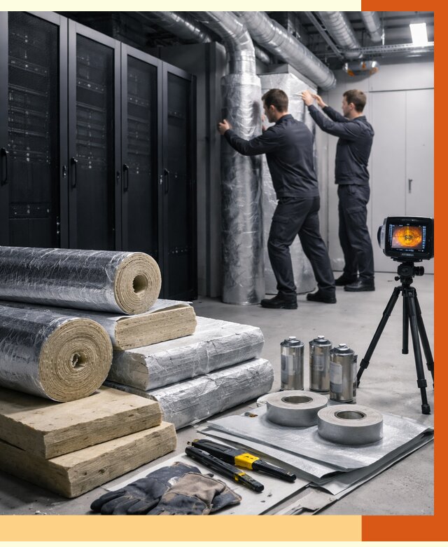 Утепление серверной в находке от 8768 руб./м² — комплексно под ключ | ТепломастерНхд