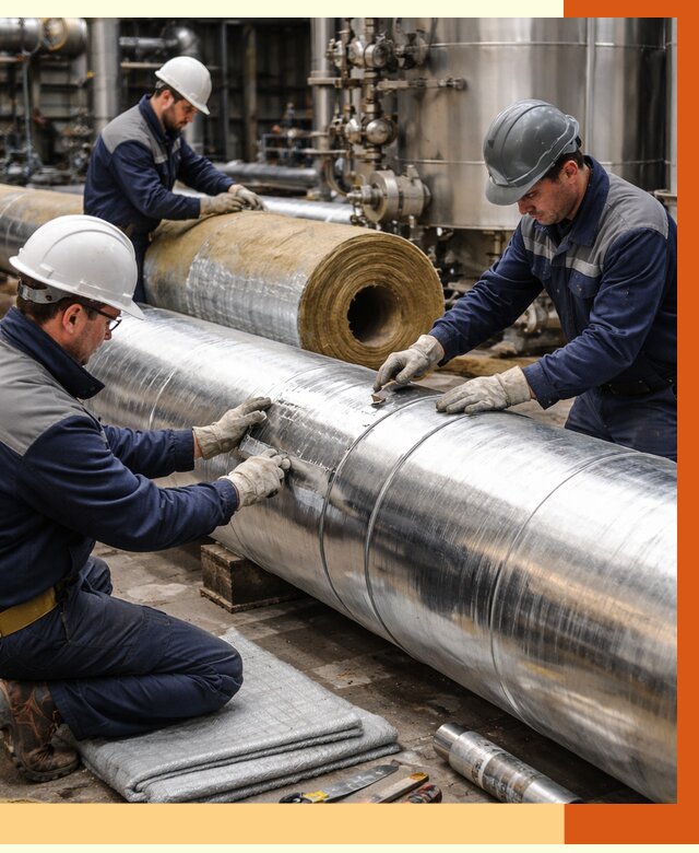 Утепление технологического оборудования в находке от 4332 руб. за м2 | ТепломастерНхд