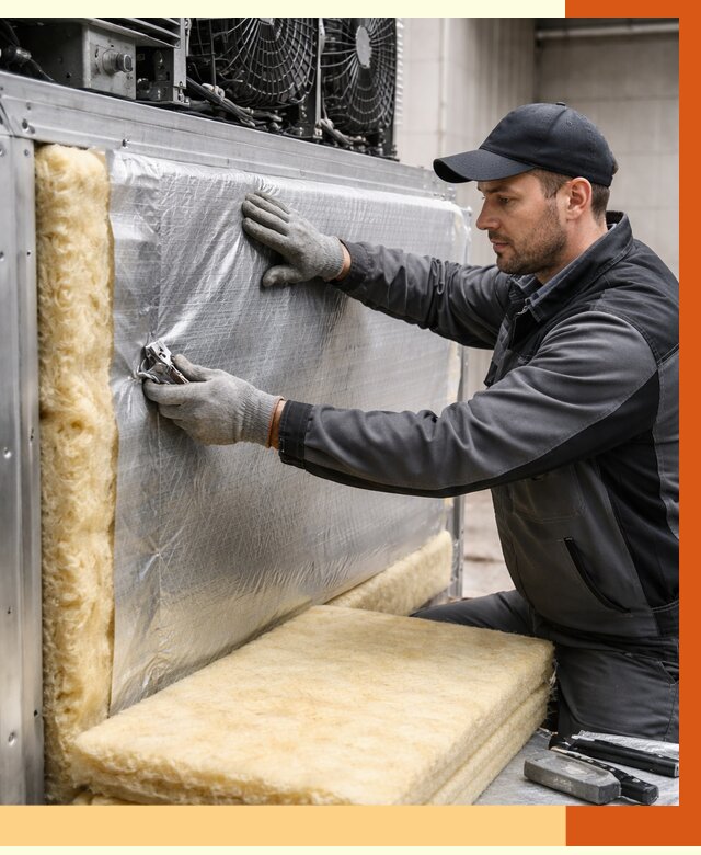 Утепление холодильного агрегата в находке от 8768 руб. под ключ | ТепломастерНхд