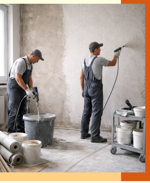 Утепление стен жидкой теплоизоляцией в находке от 4332 руб/м² | ТепломастерНхд