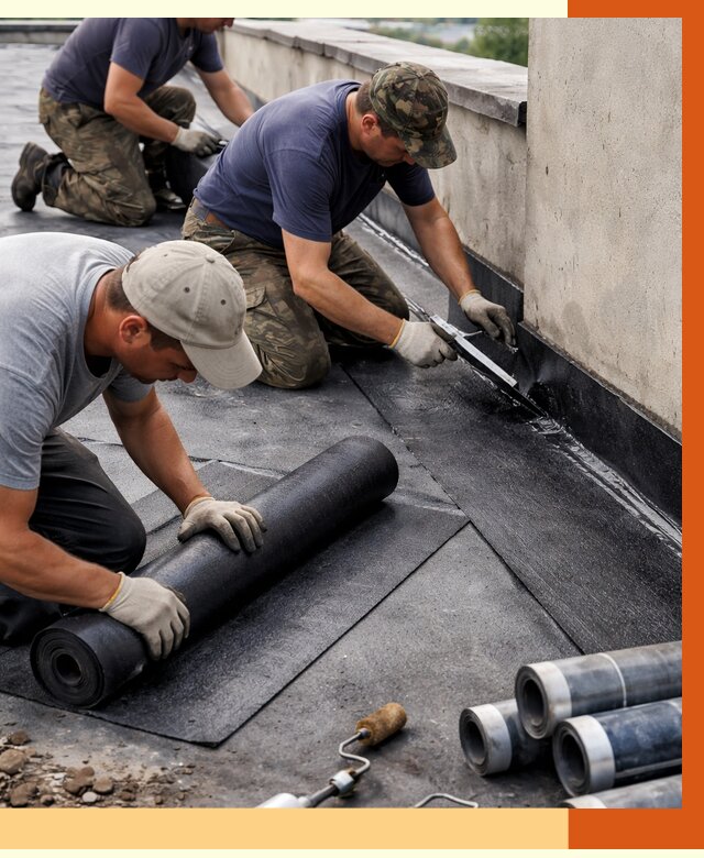 Гидроизоляция кровли в находке от 4642 руб. — профессиональная гидроизоляция крыши | ТепломастерНхд