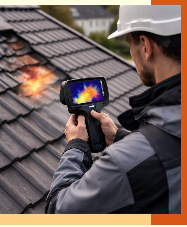 Тепловизионное обследование кровли в находке от 4642 руб. — ТепломастерНхд под ключ